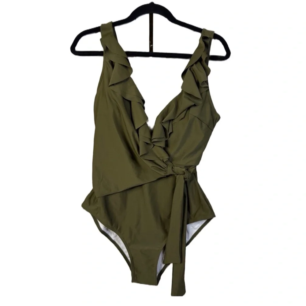 Not marked olive green