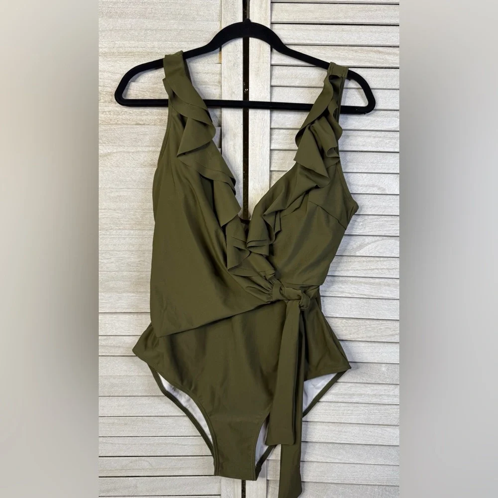 Not marked olive green