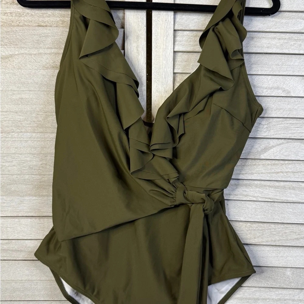 Not marked olive green