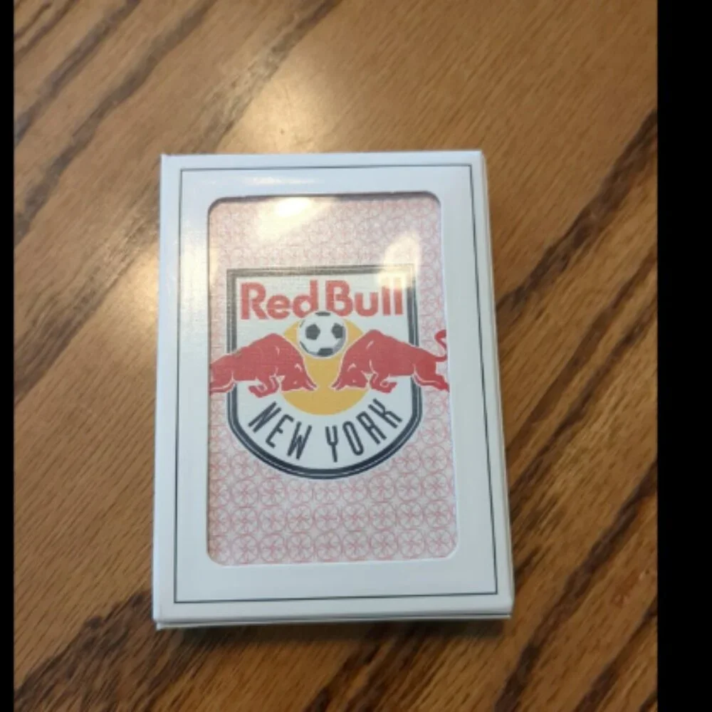 New York Red Bulls Logo Deck Of Playing Cards Brand New In Box