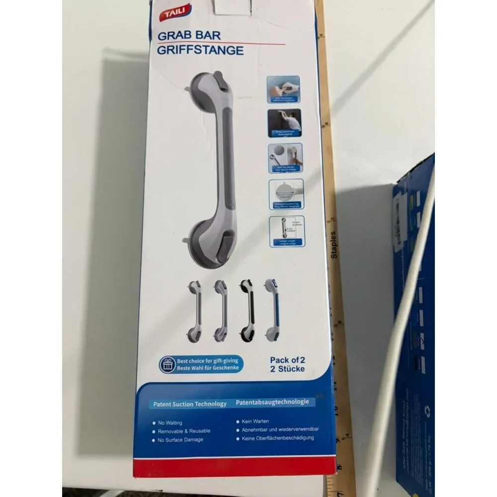 Taili Grab Bars Black 2 pc. 16.8