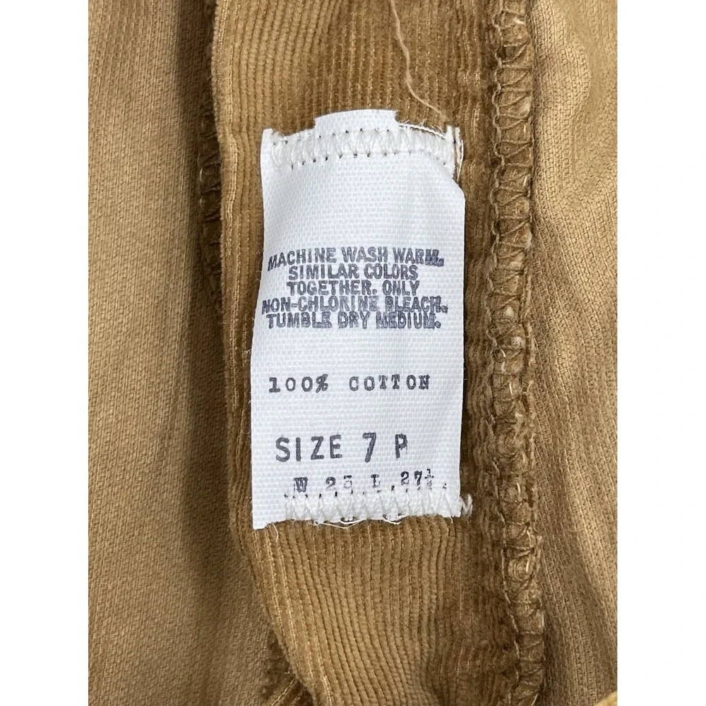 Polo Ralph Lauren Vintage 80s Pants Youth Boys 7P Corduroy 22 X 27 New NWT