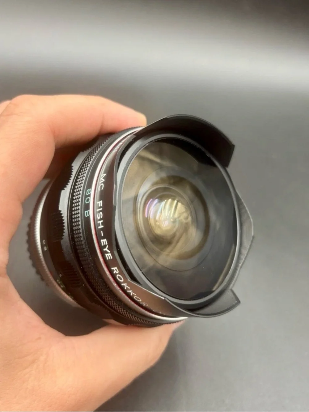 Minolta 16mm f/2.8 MC Fish-Eye Rokkor-OK Lens for MD Mount Includes case and cap