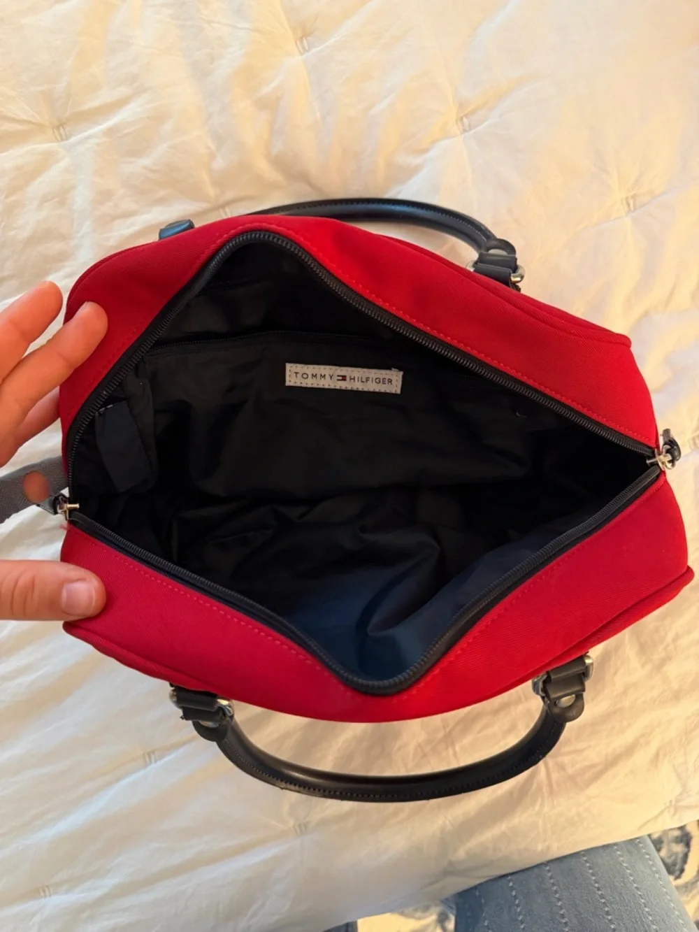Tommy Hilfiger bold red