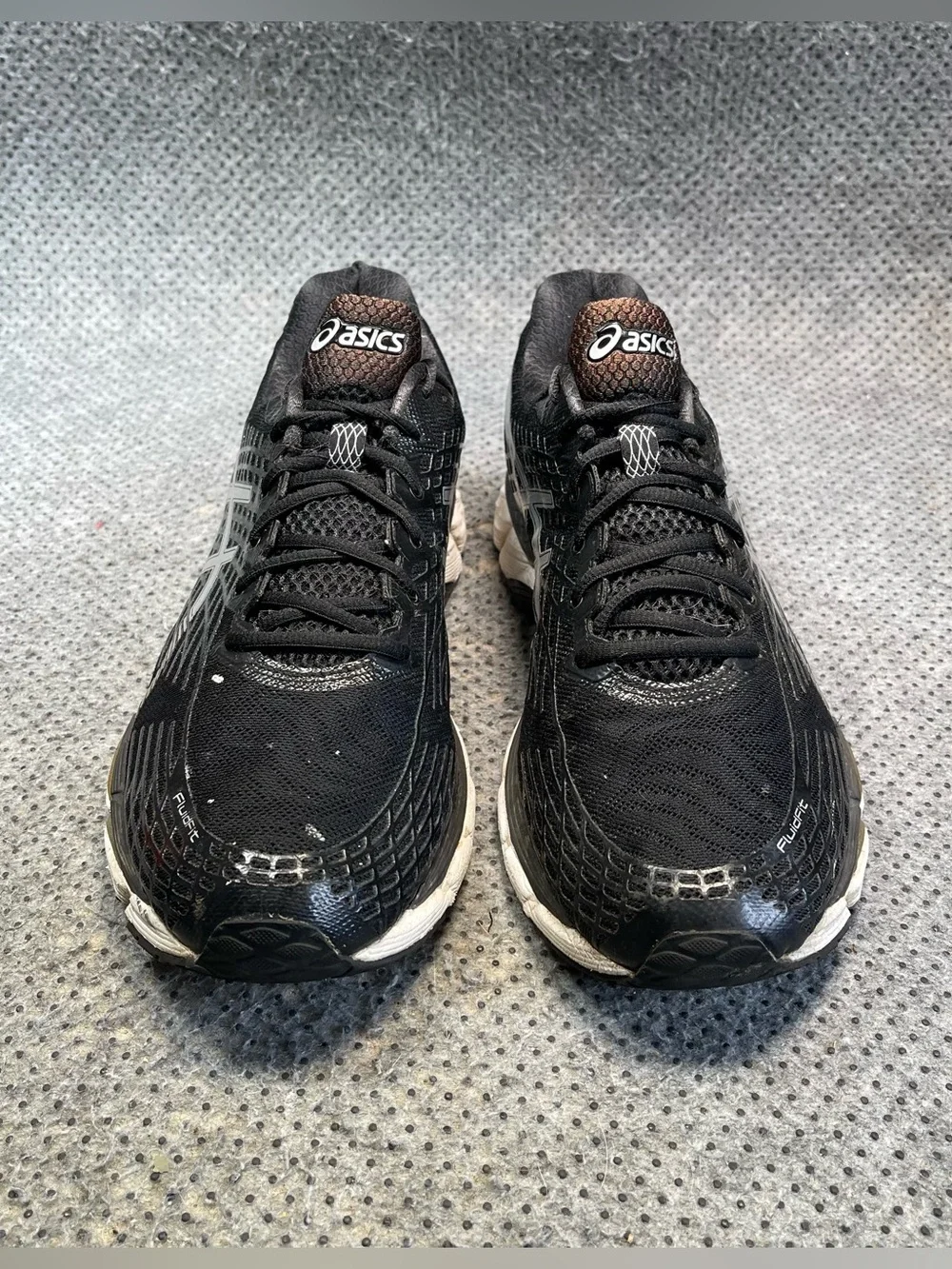 Asics Gel-Nimbus Black Running Shoes Size 12.5 Men’s