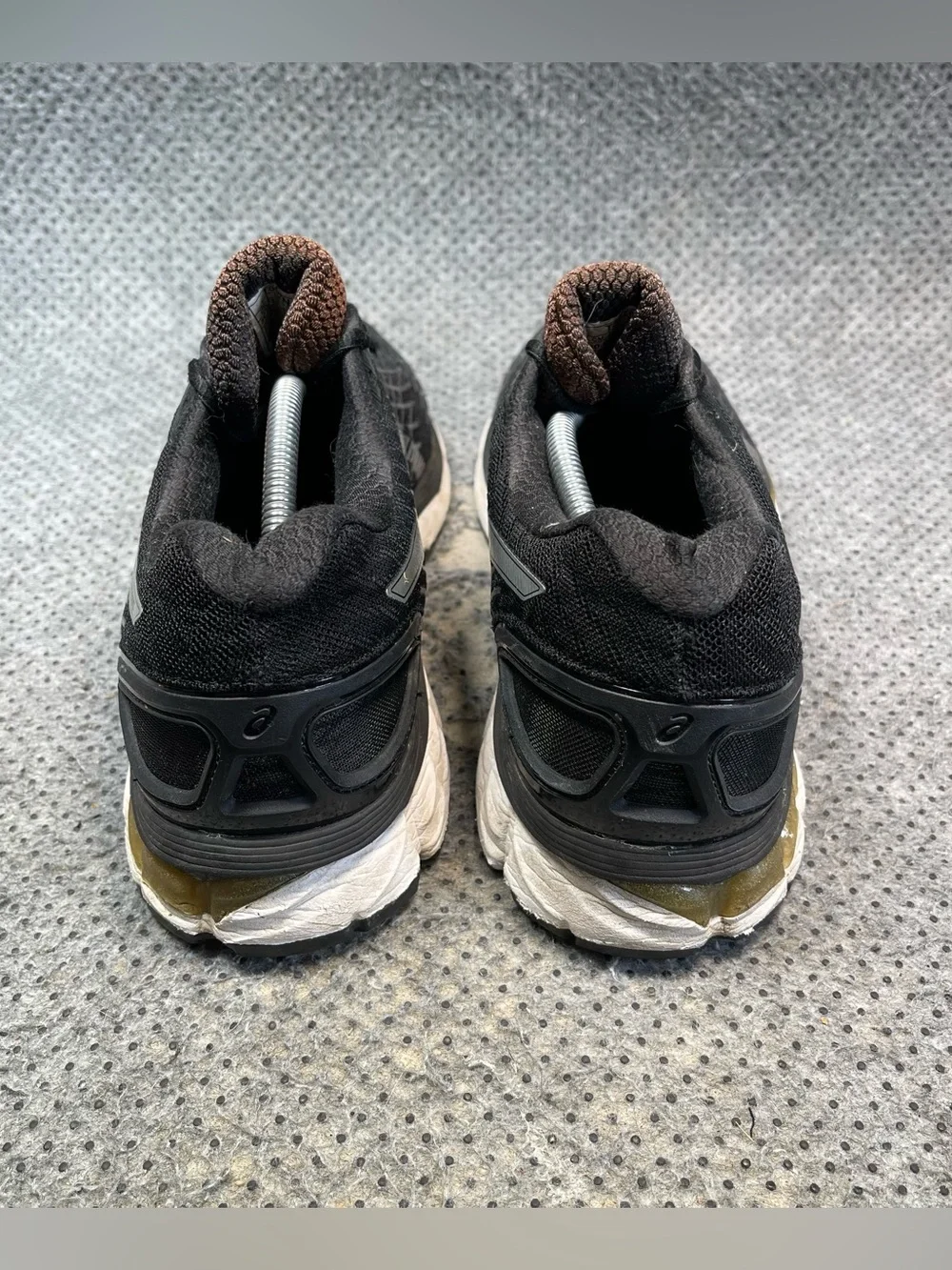 Asics Gel-Nimbus Black Running Shoes Size 12.5 Men’s