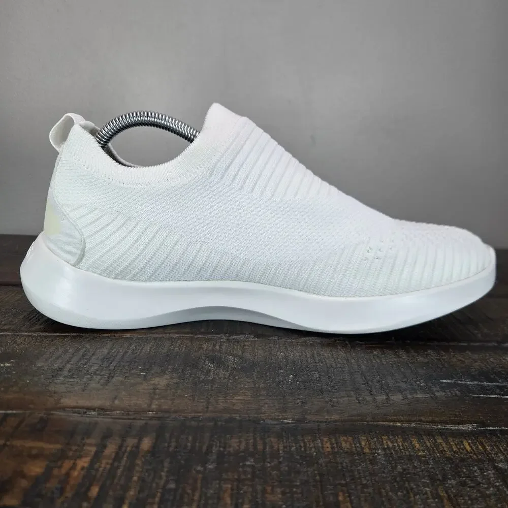 Vessi Everyday Move Slip On Mens Size 10 Waterproof Shoes Sneakers White
