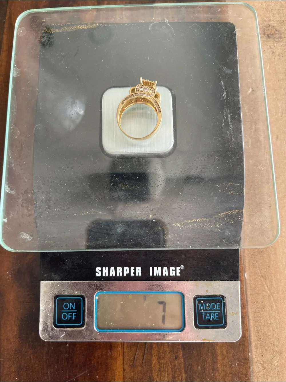 Anillo de compromiso de 14k bold gold