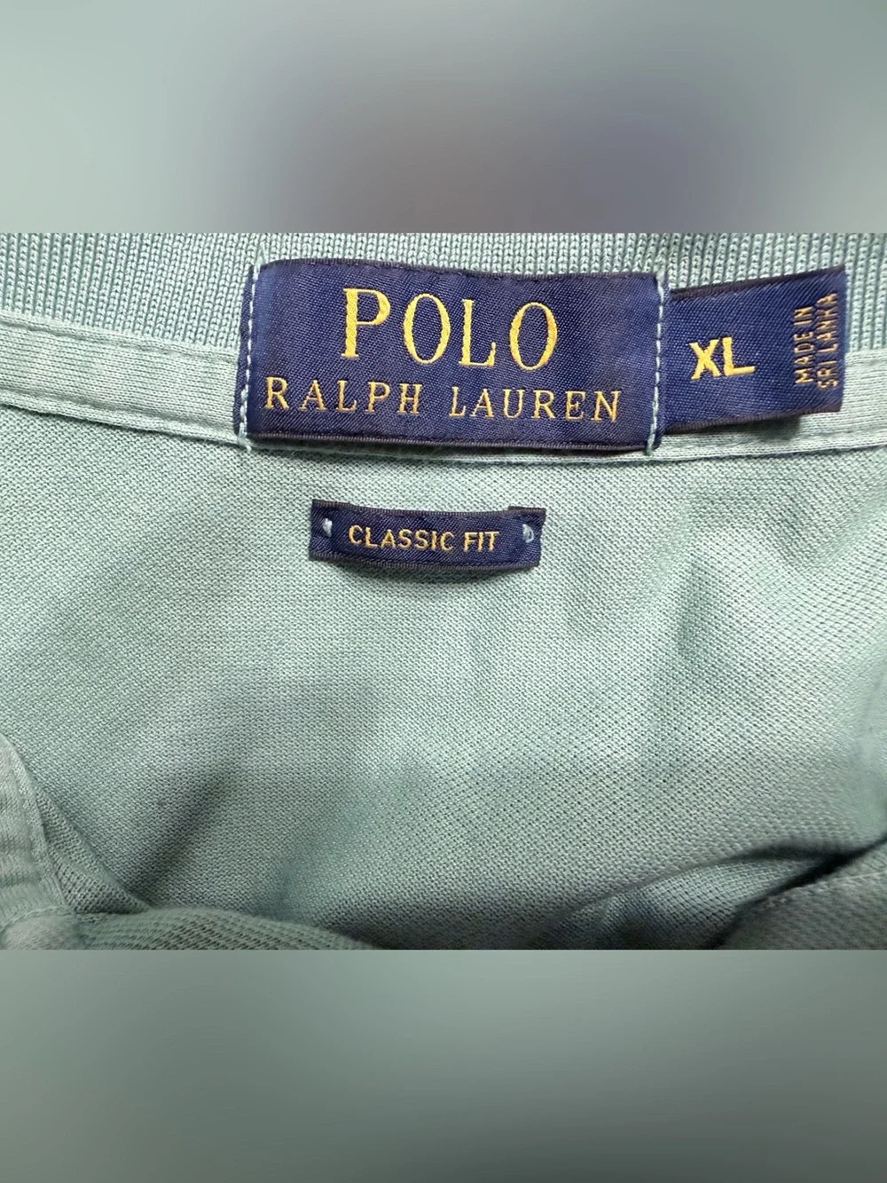 Polo by Ralph Lauren Light Mint Green Polo Shirt
