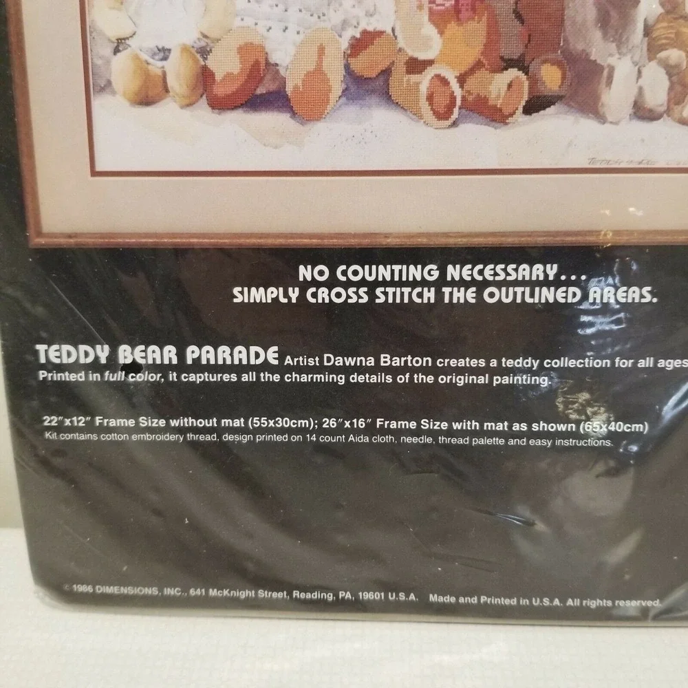 Dimensions #3613 bear made