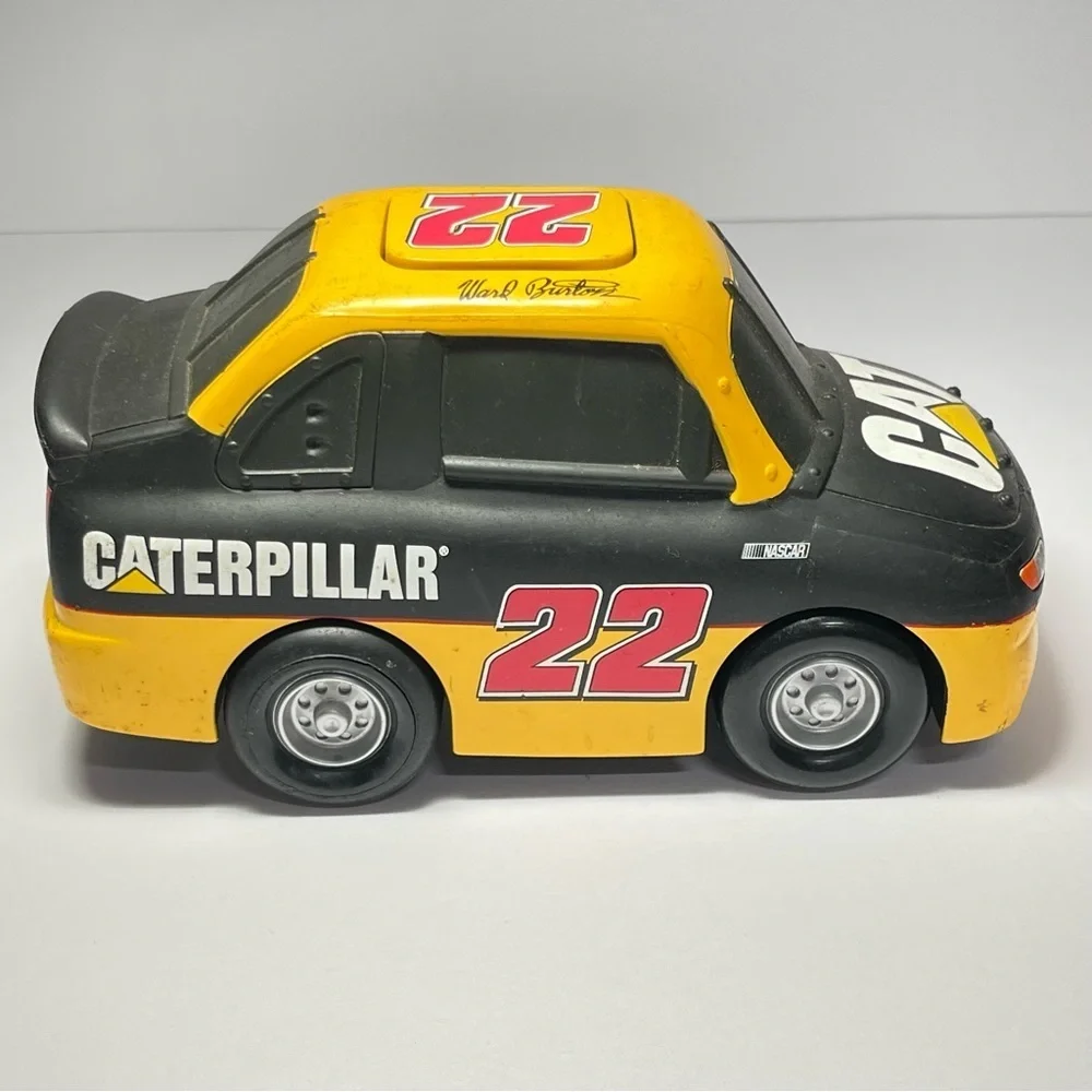 Caterpillar Black and Yellow Toy Car NASCAR Ward‎ Burton​