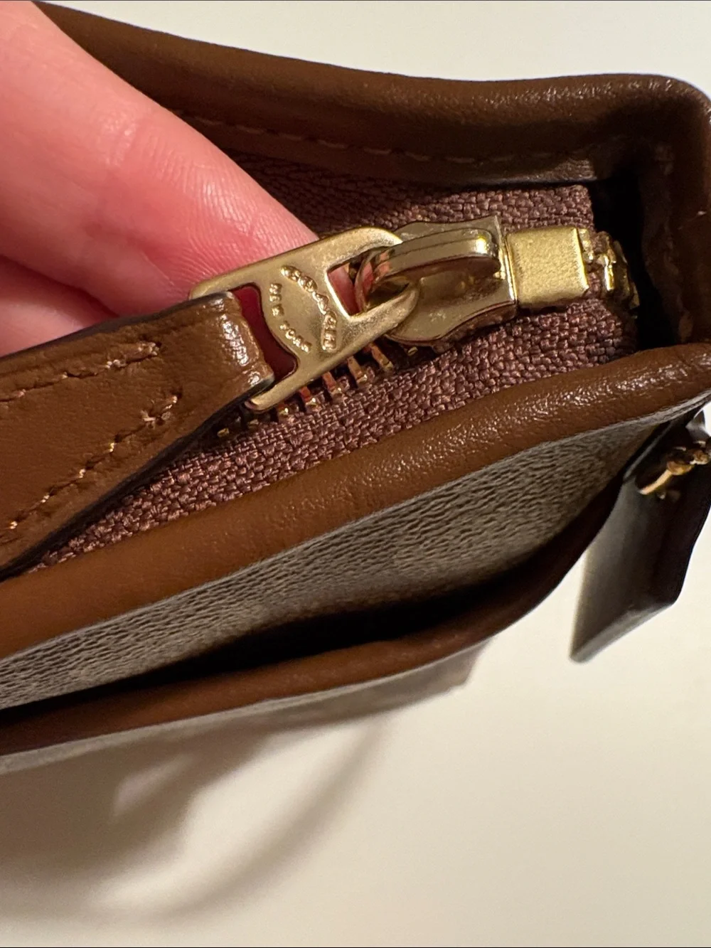 Coach signature canvas