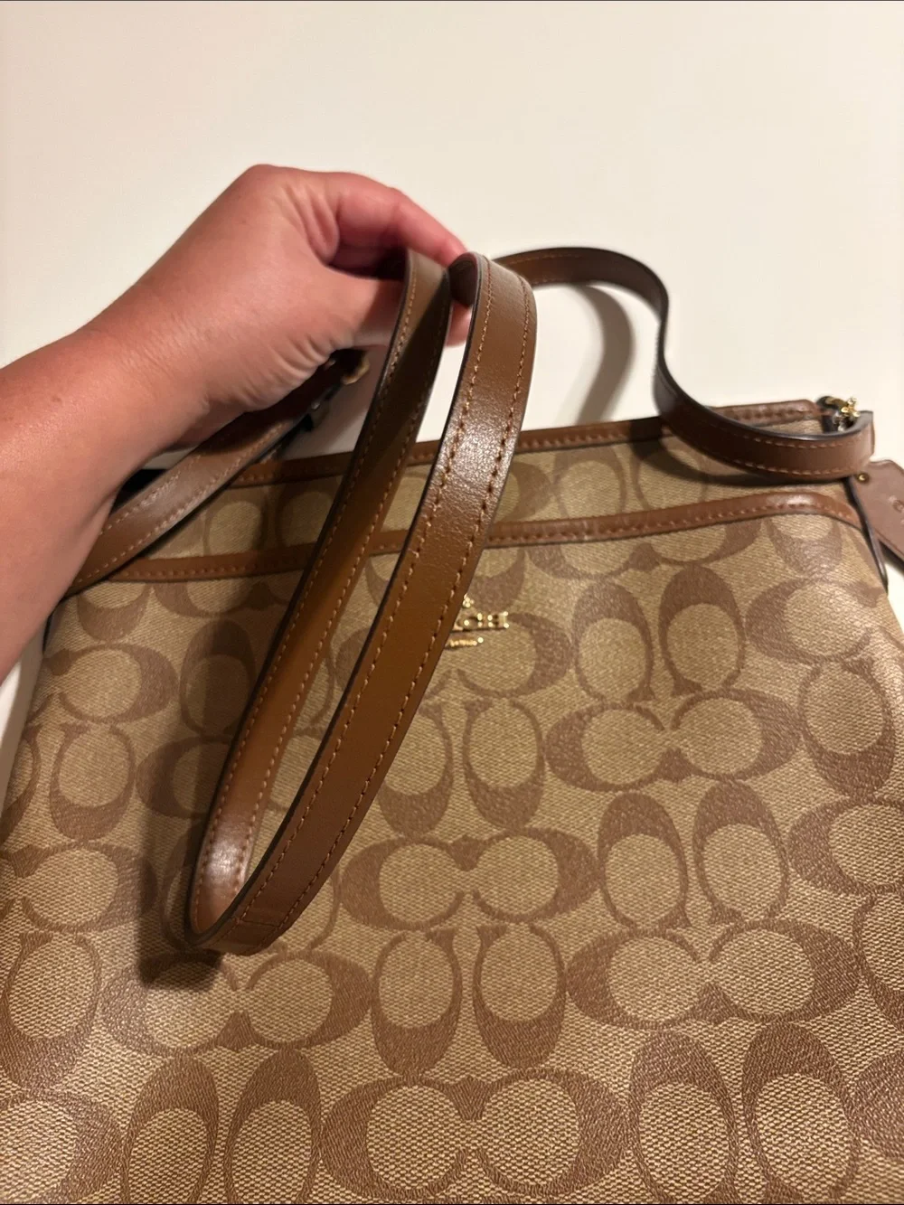Coach signature canvas
