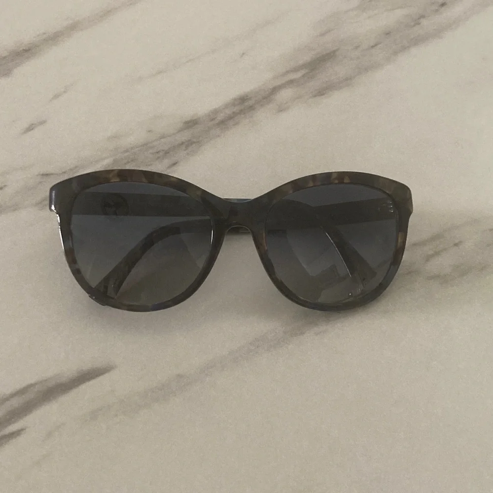 Emporio Armani Tortoiseshell Cat-Eye Sunglasses with Dark Gradient Lenses