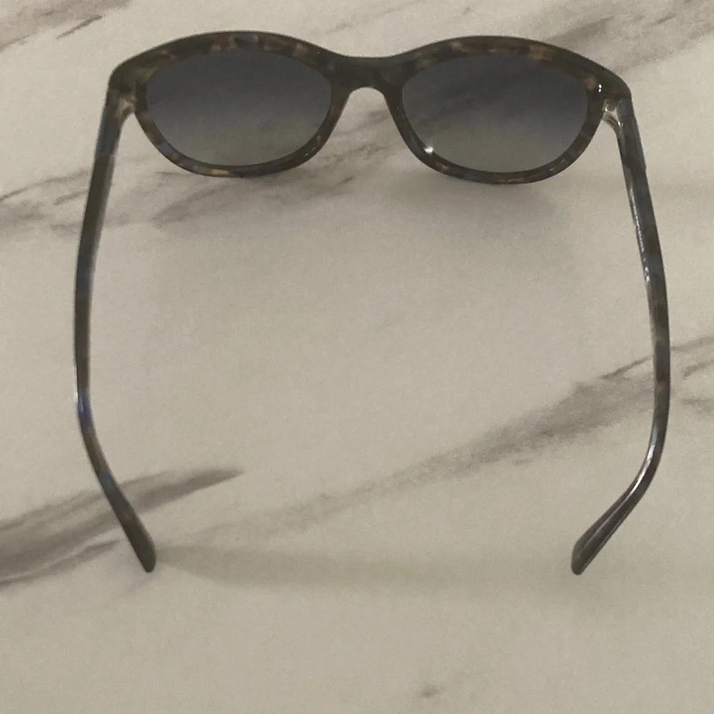 Emporio Armani Tortoiseshell Cat-Eye Sunglasses with Dark Gradient Lenses