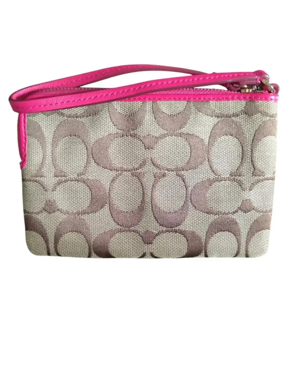 Coach corner zip