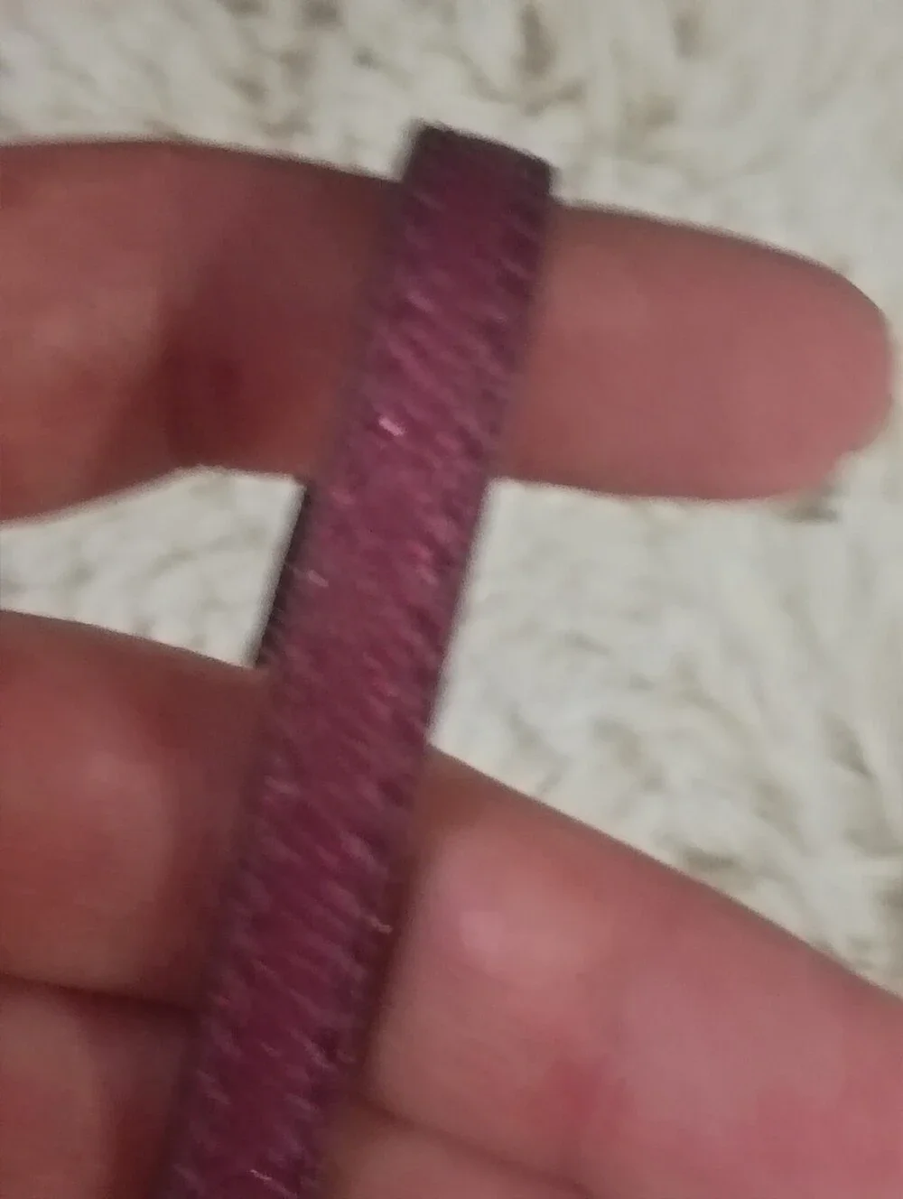 Coach metallic zip