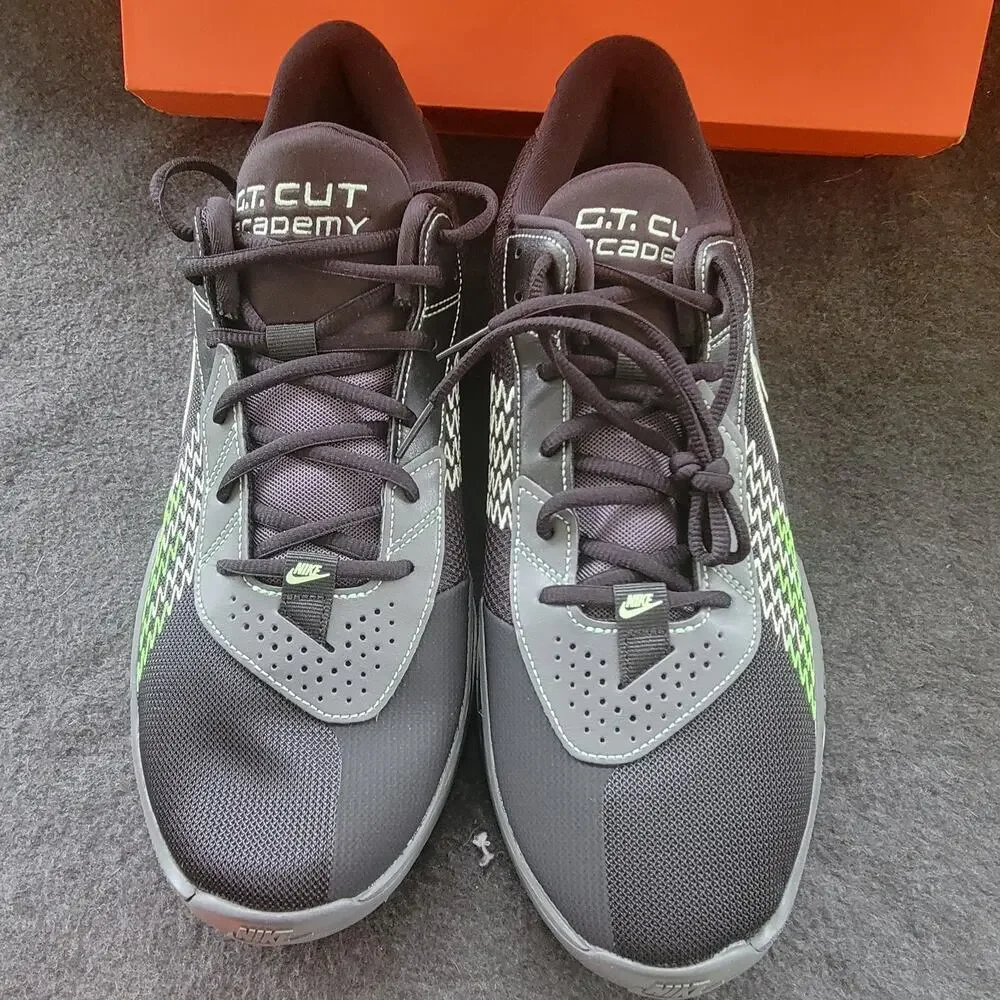 NIKE AIR ZOOM G.T. CUT ACADEMY BLACK/VOLT-ANTHRACITE SIZE‎ MEN'S 13