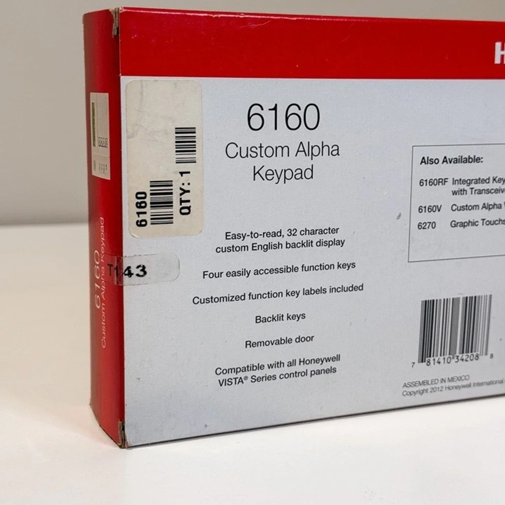 Honeywell home 6160