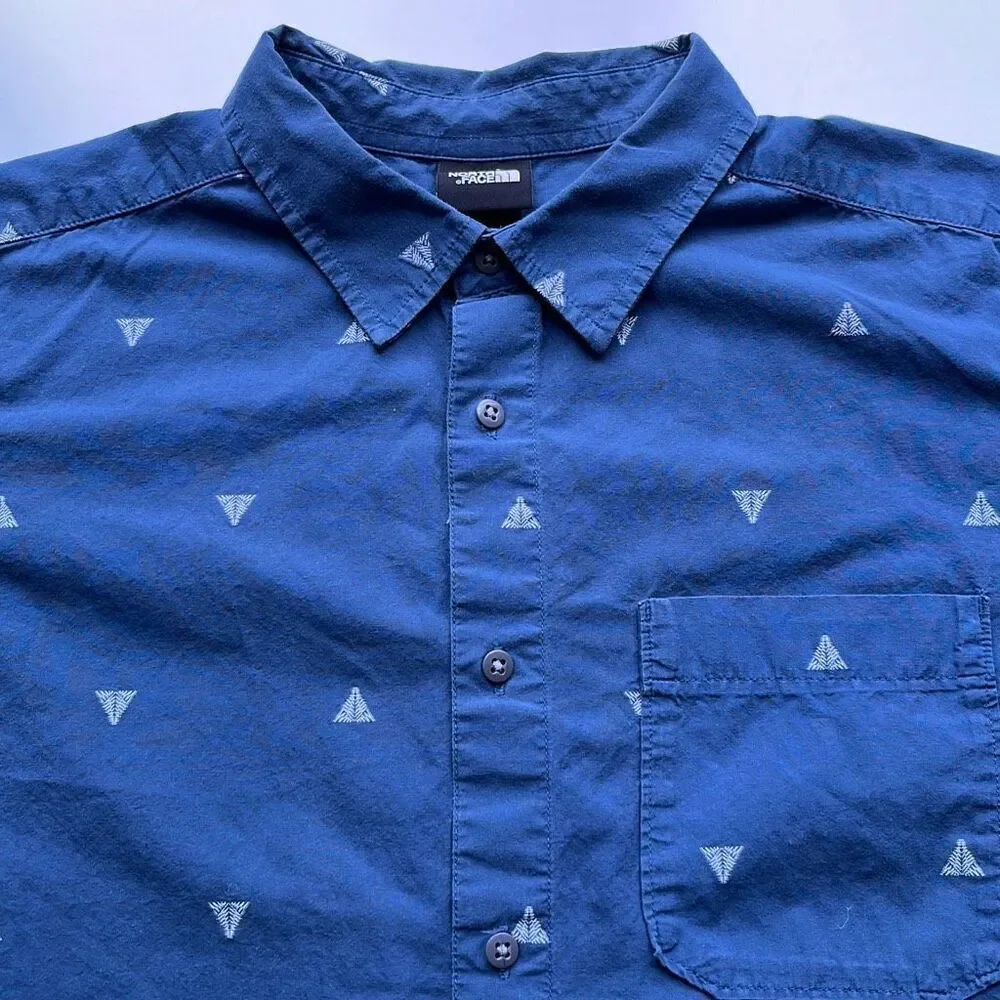 The North Face Button Front Camp Shirt Mens XL