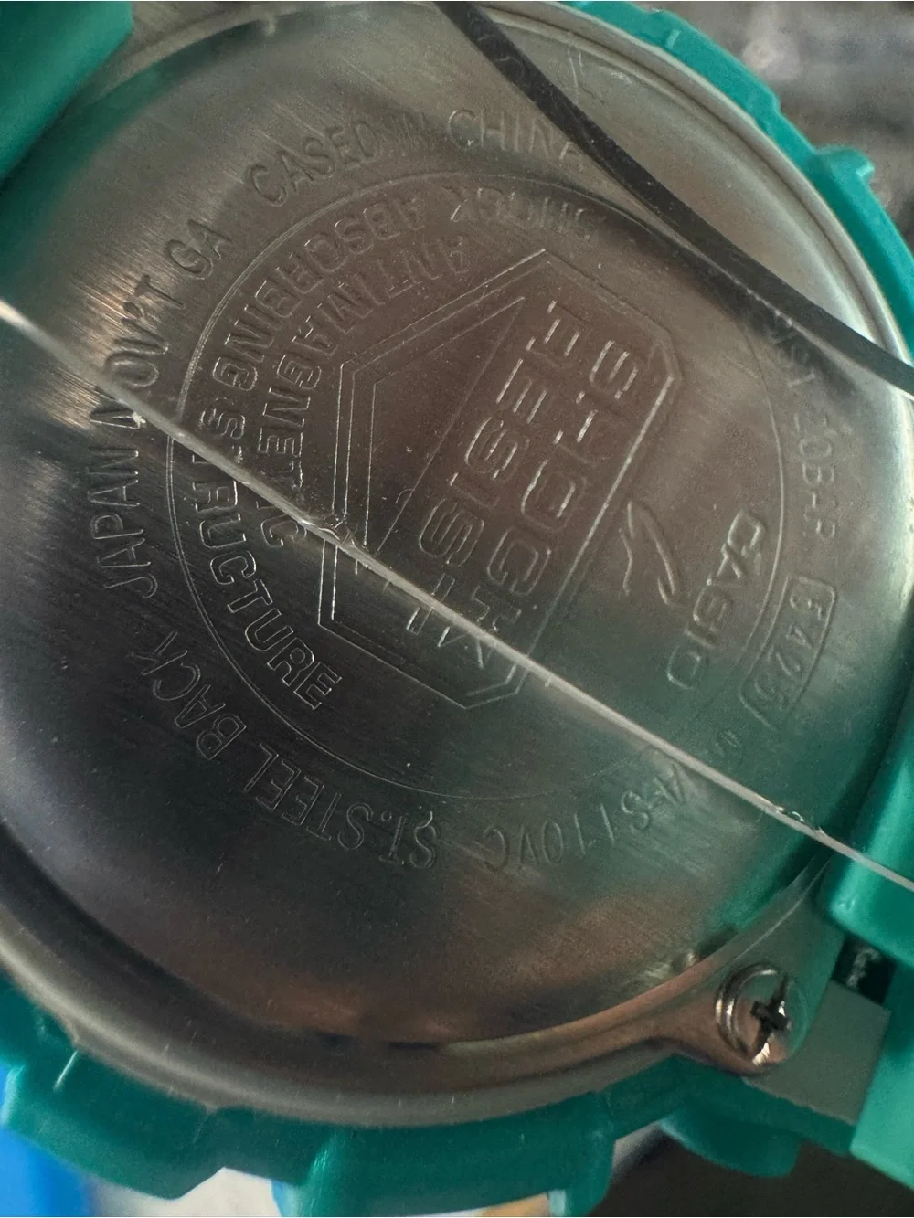 Casio bold teal