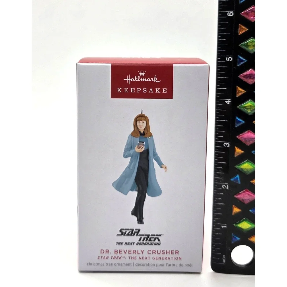 2024 Hallmark  Star‎ Trek Dr Beverly Crusher Keepsake Christmas Ornament New