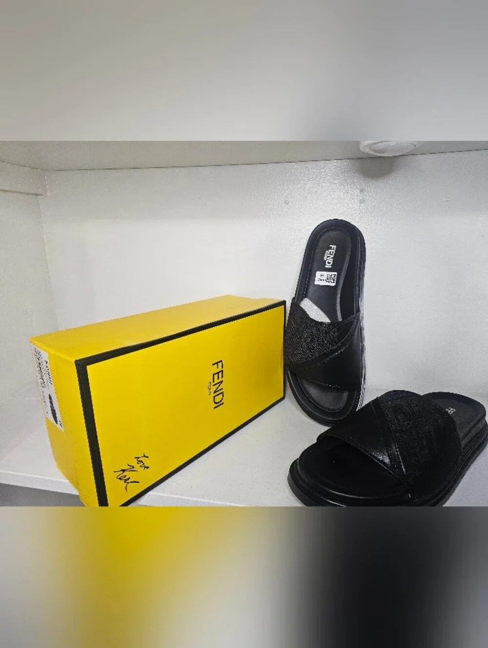 Fendi designer slides