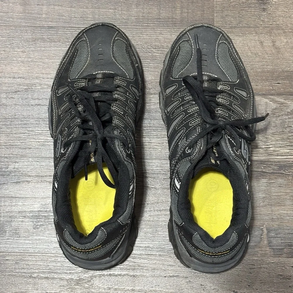 Skechers After Burn Sneakers Shoes Men 10 Memory Fit Slip On Training 43.5 Blac