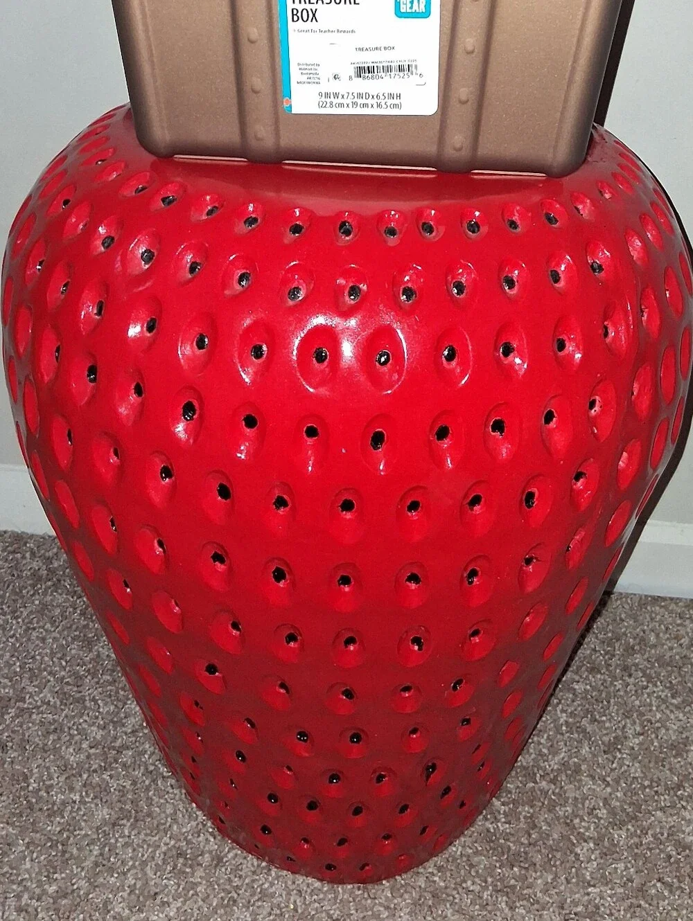 Strawberry Food Stool