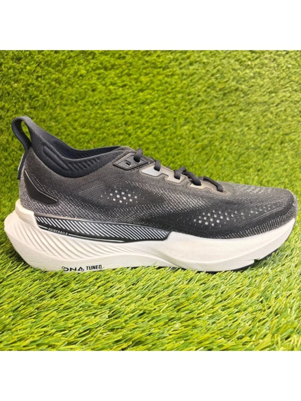 Brooks Glycerin GTS 23 Mens Size 9 Black Athletic Running Walking Shoes Sneakers