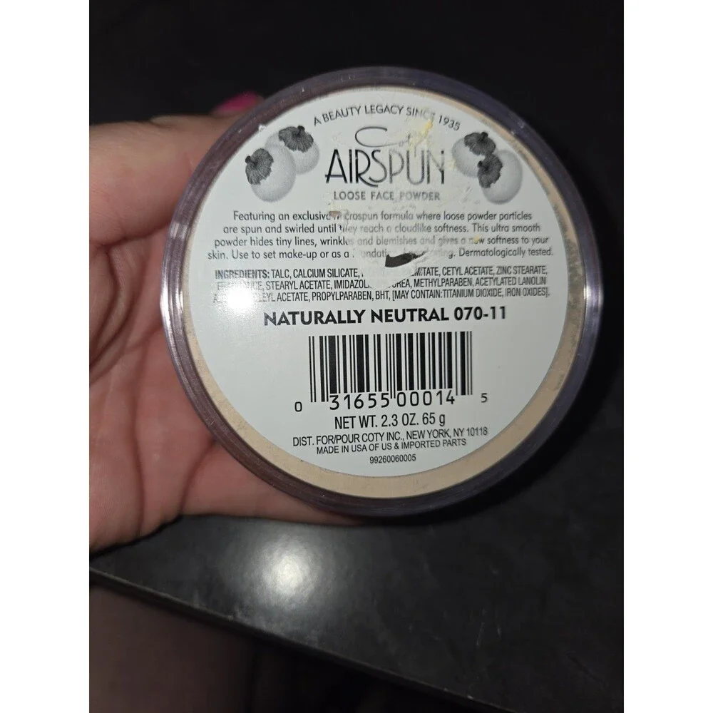 Airspun loose face