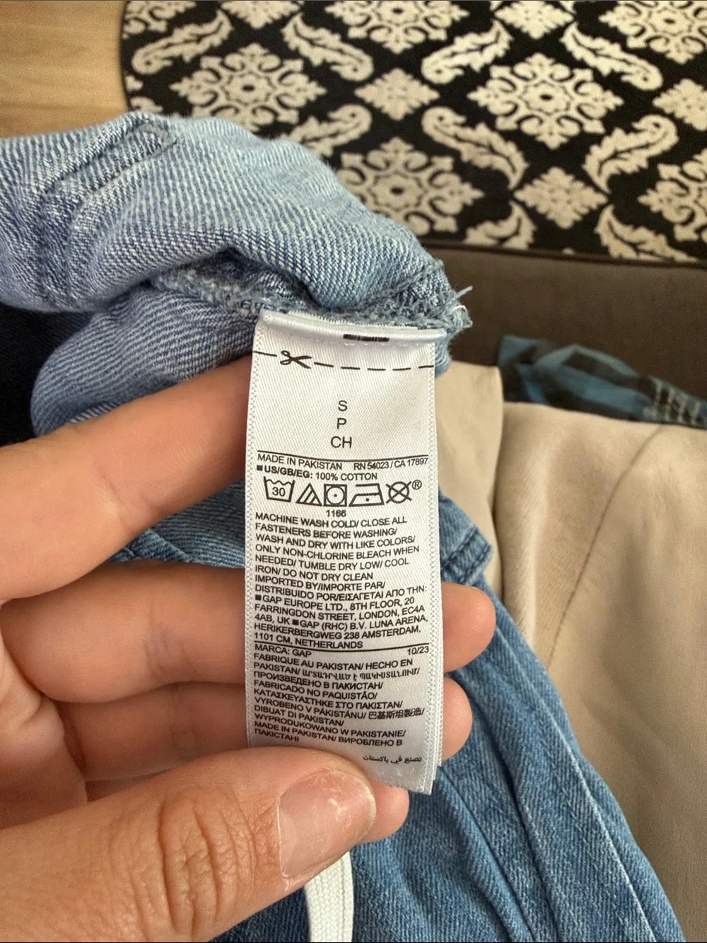 GAP light blue