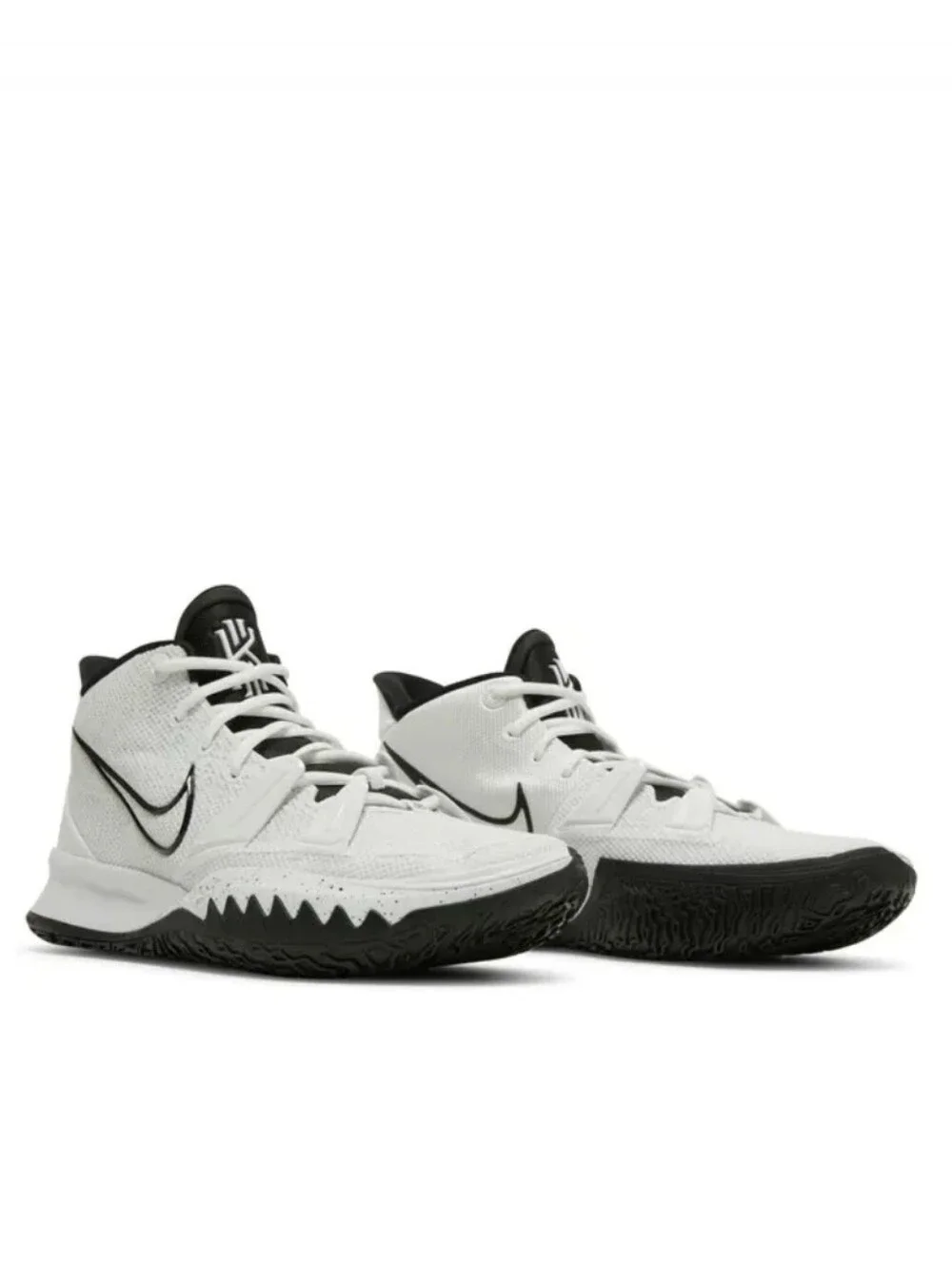 Nike Kyrie 7 TB White Black DA7767-100 Basketball Shoes Men's Tuxedo Size 6