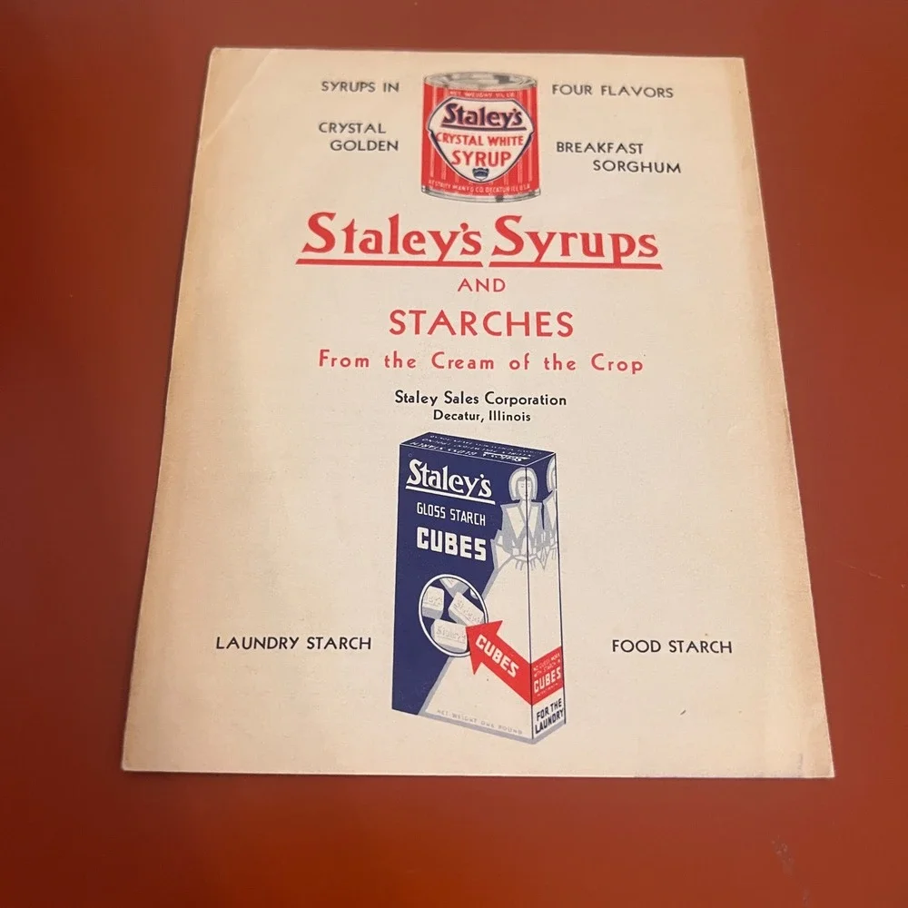 Staley Sales Corporation vintage candy