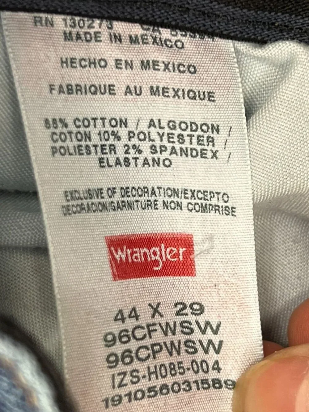 Wrangler classic men
