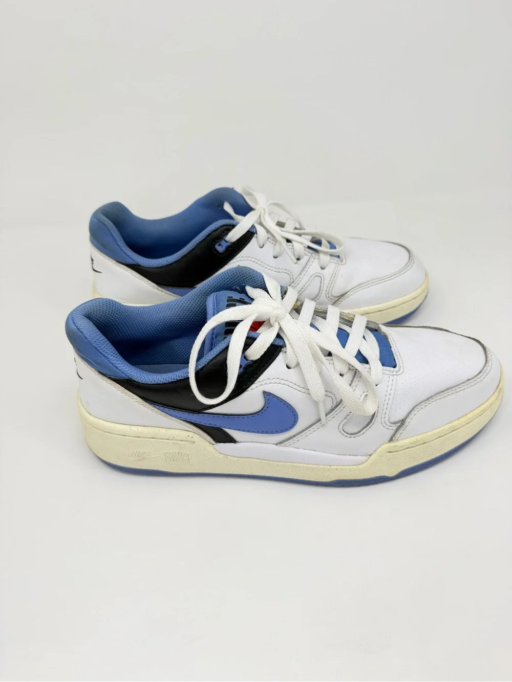 Nike Full Force Low White Blue Black Men’s 8.5