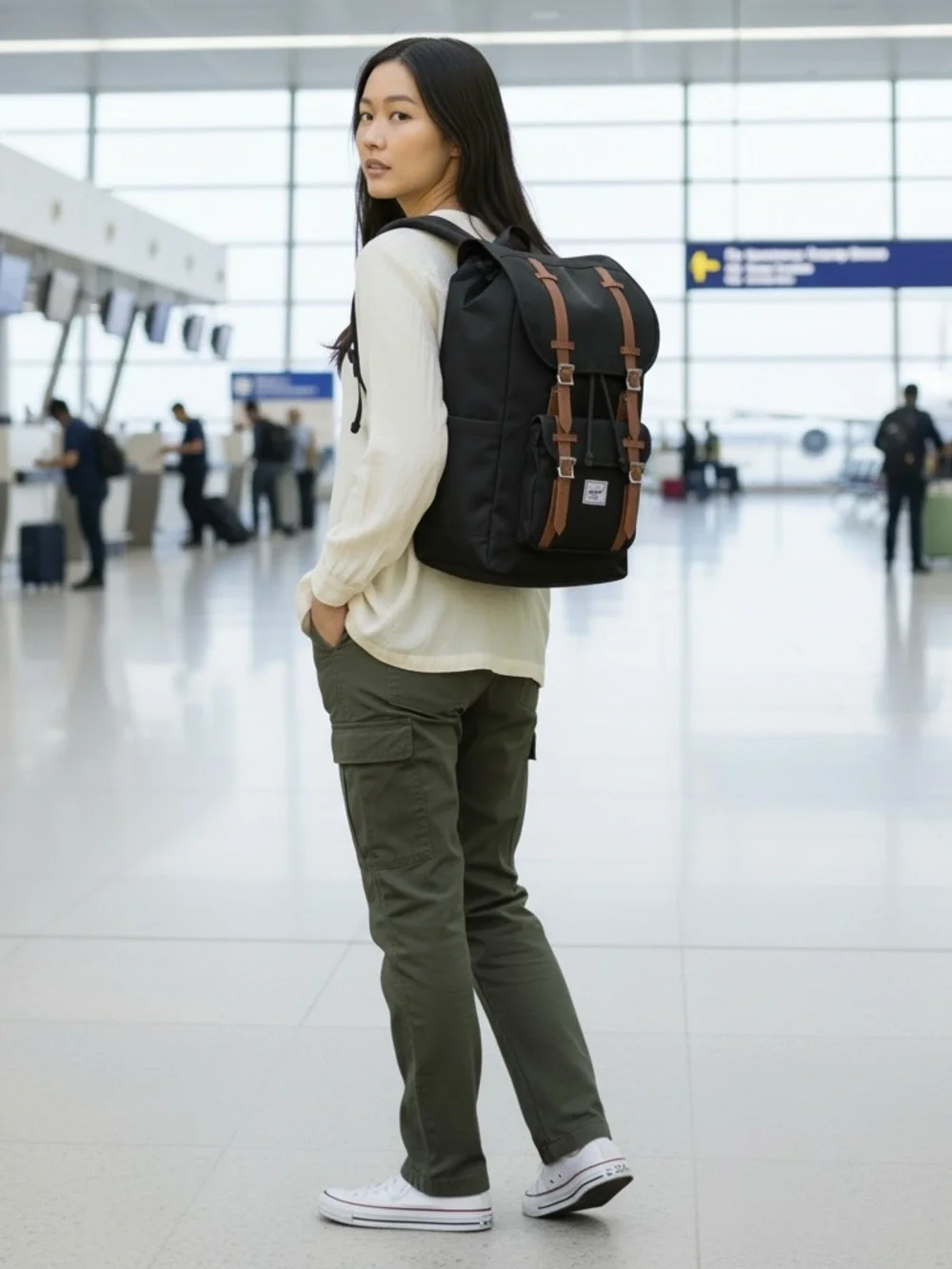 Herschel Supply Co. Little America Back Pack black tan