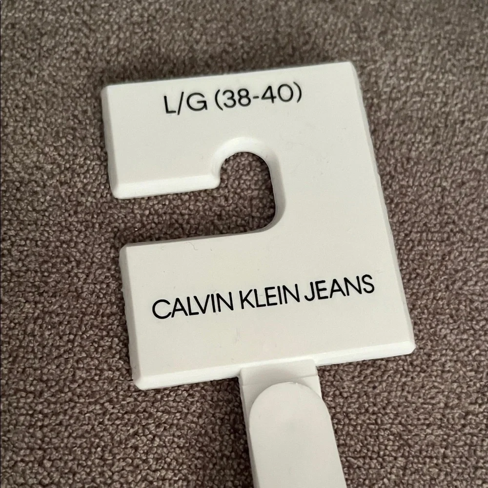 Calvin Klein Jeans minimalist white
