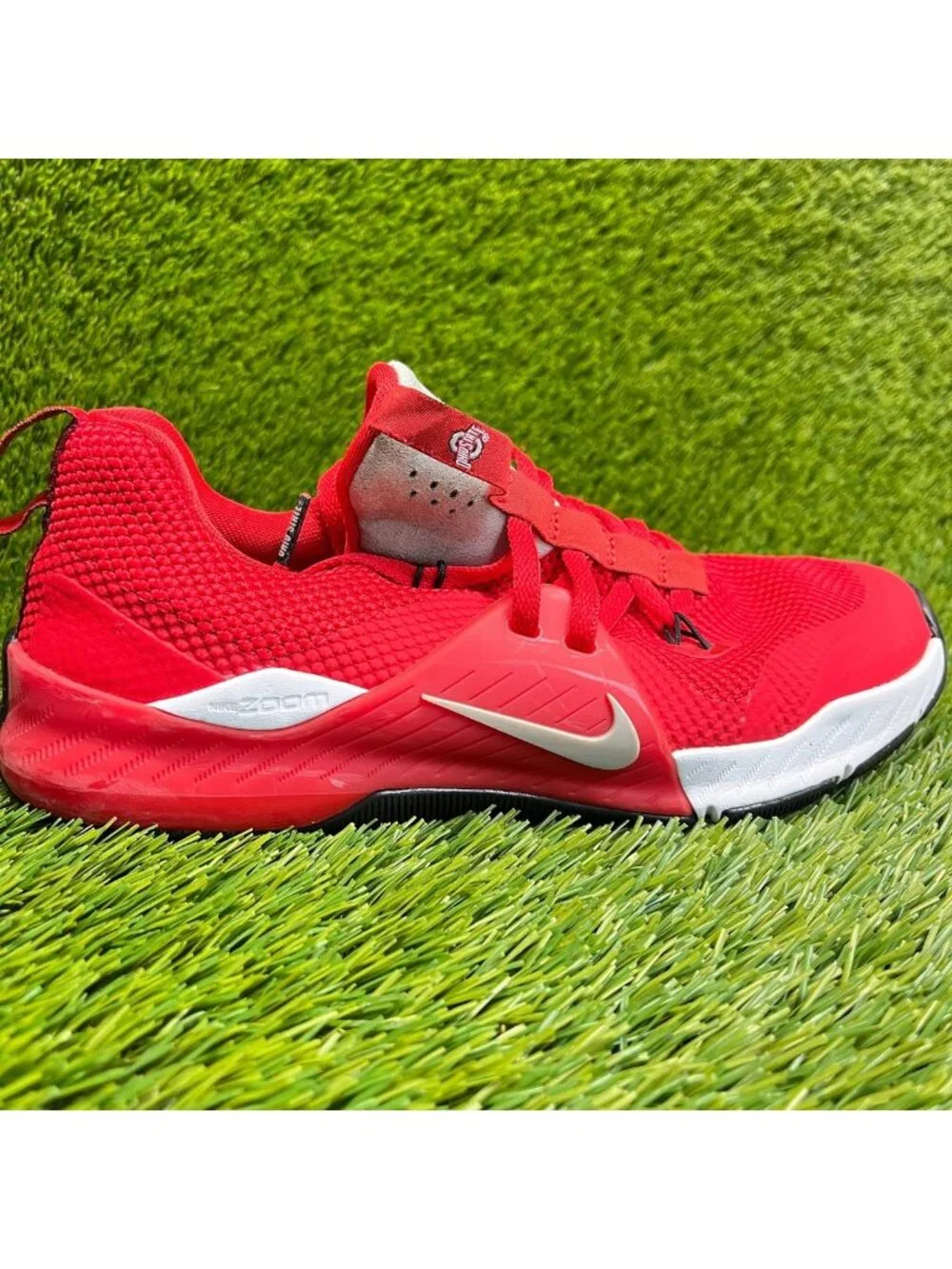 Nike Zoom Train Command Mens Size 6.5 Red White Athletic Running Shoes Sneakers