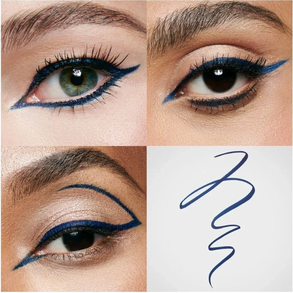 NEW Stila Marine Stay All Day Waterproof Liquid Eye Liner Limited Blue Full Size