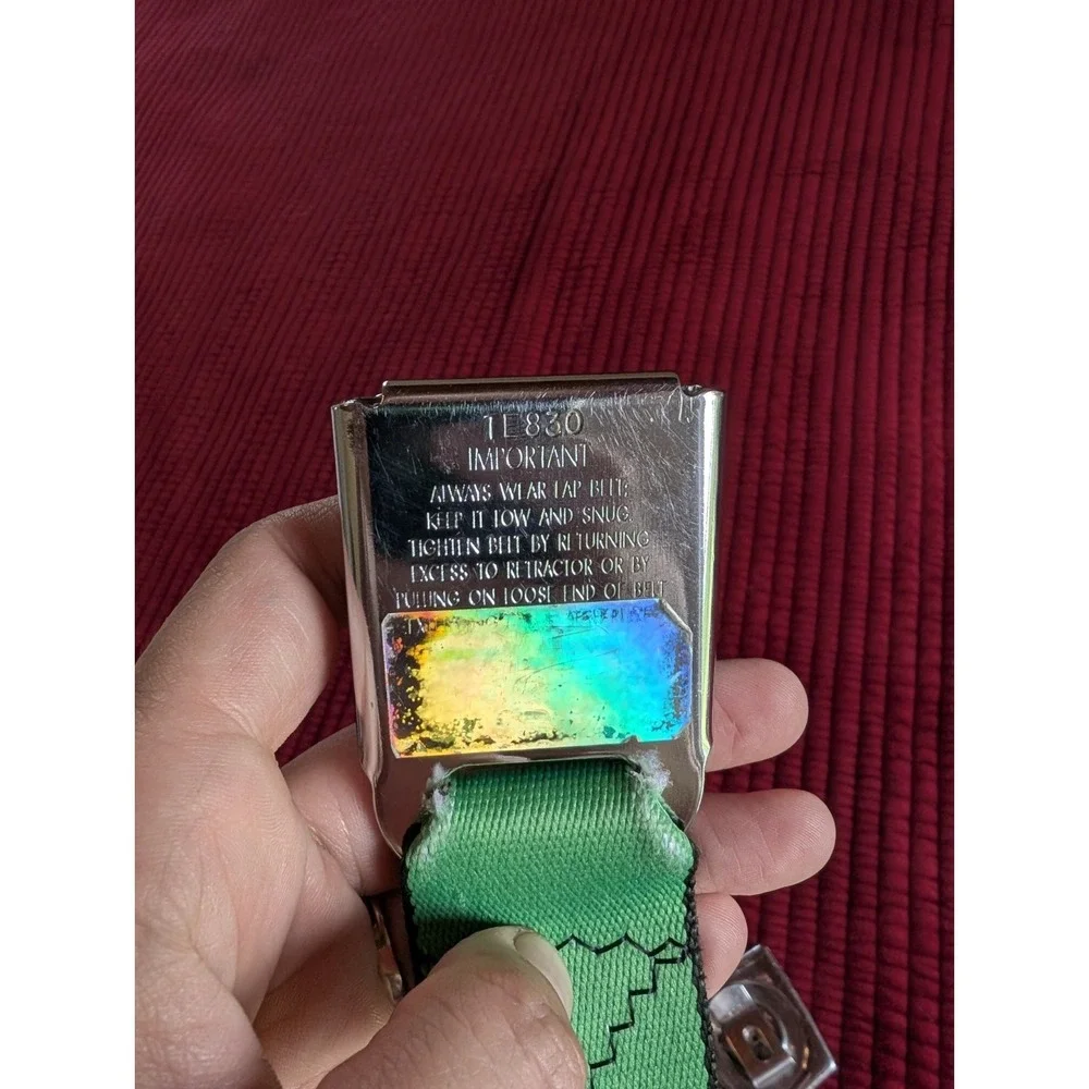 Buckle-Down belt showcases