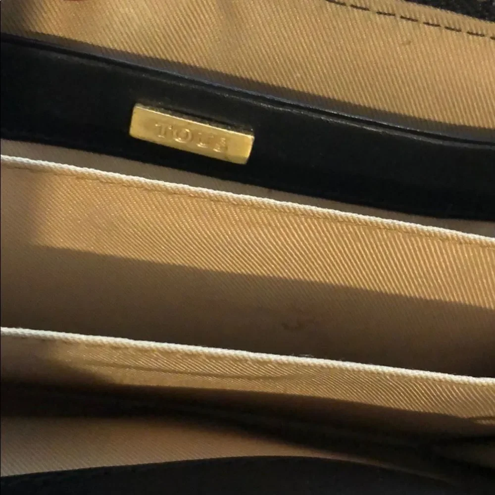 TOUS black bear monogram canvas wallet