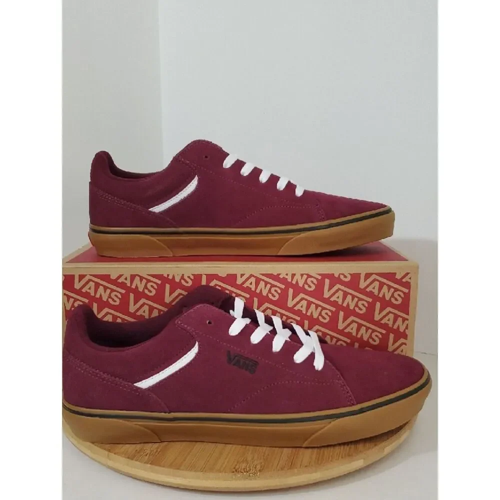 Vans Men's Seldan Suede Sneakers in Port Royale Size 11.5 NIB