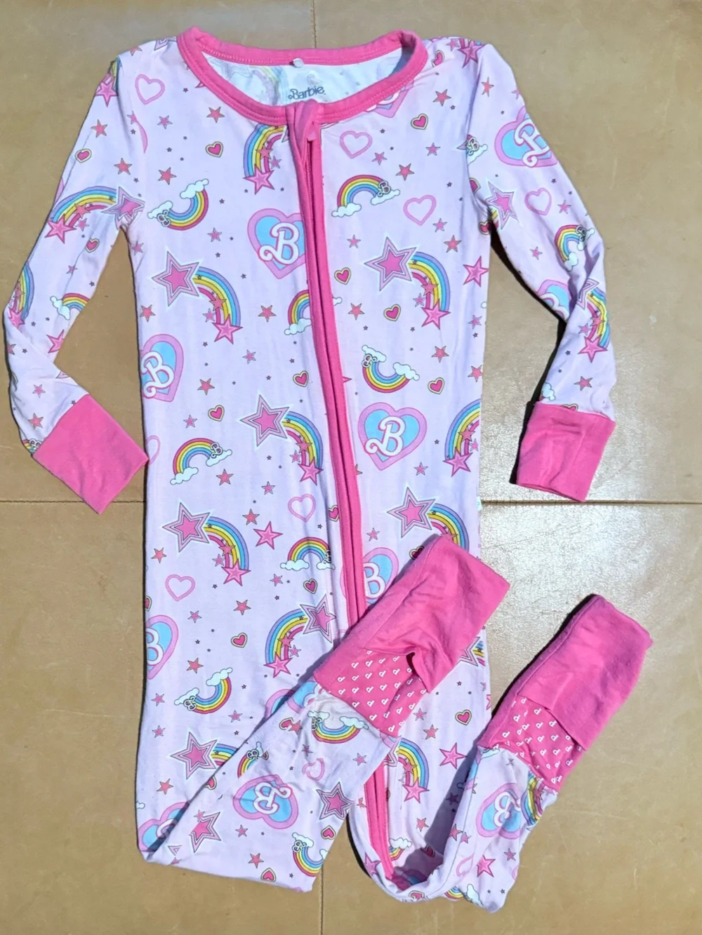 Posh Peanut Barbie Viscose Bamboo Footie 2T