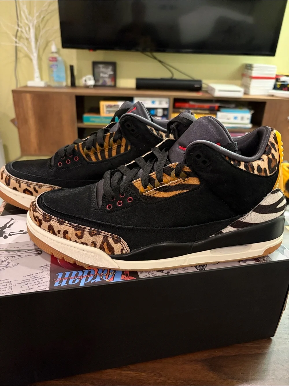 Air Jordan 3 SE Animal Instinct Sz 10 men’s