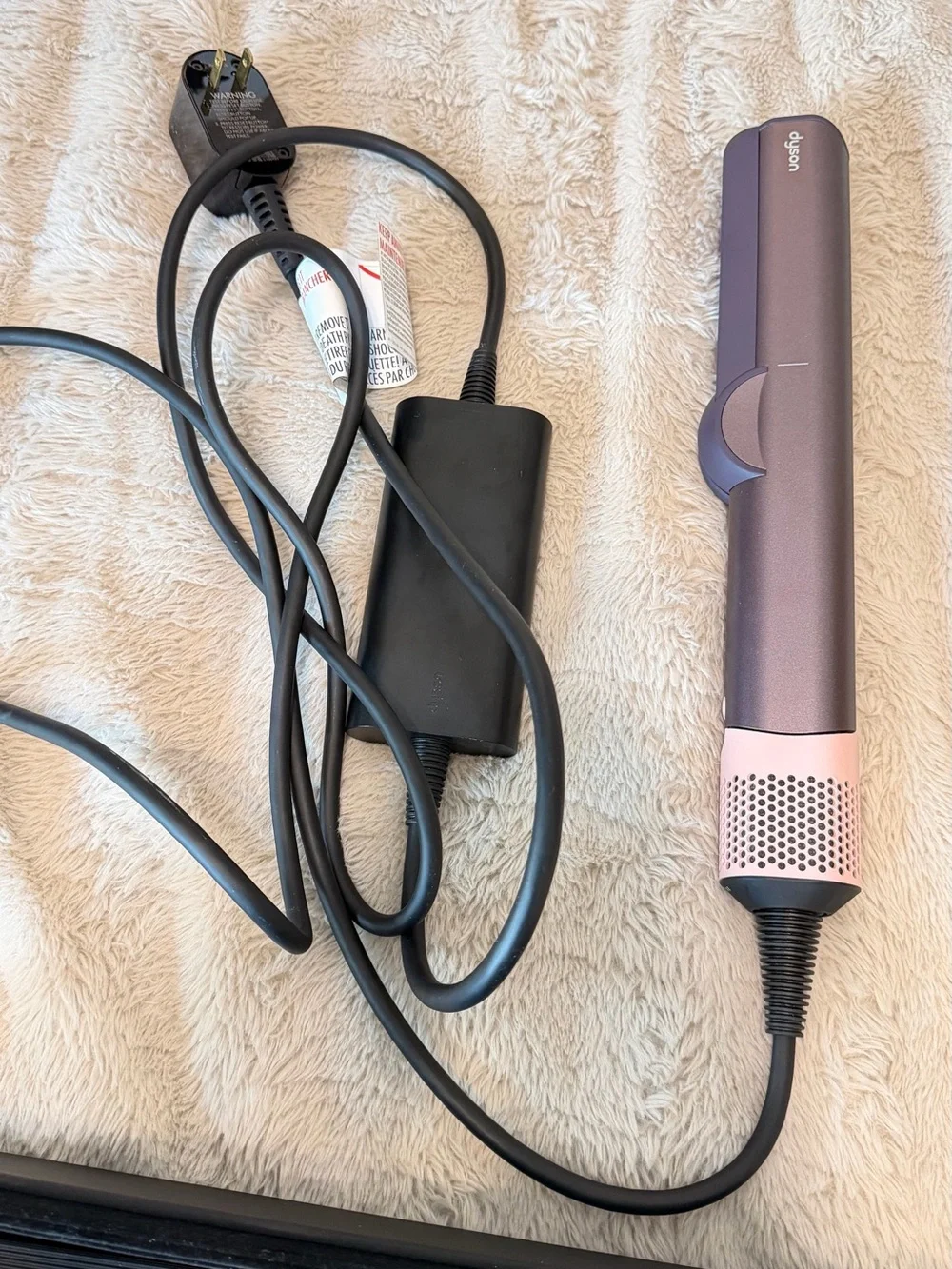 Dyson Limited Edition Airstrait™ Wet-to-Dry Straightener in Jasper Plum with box