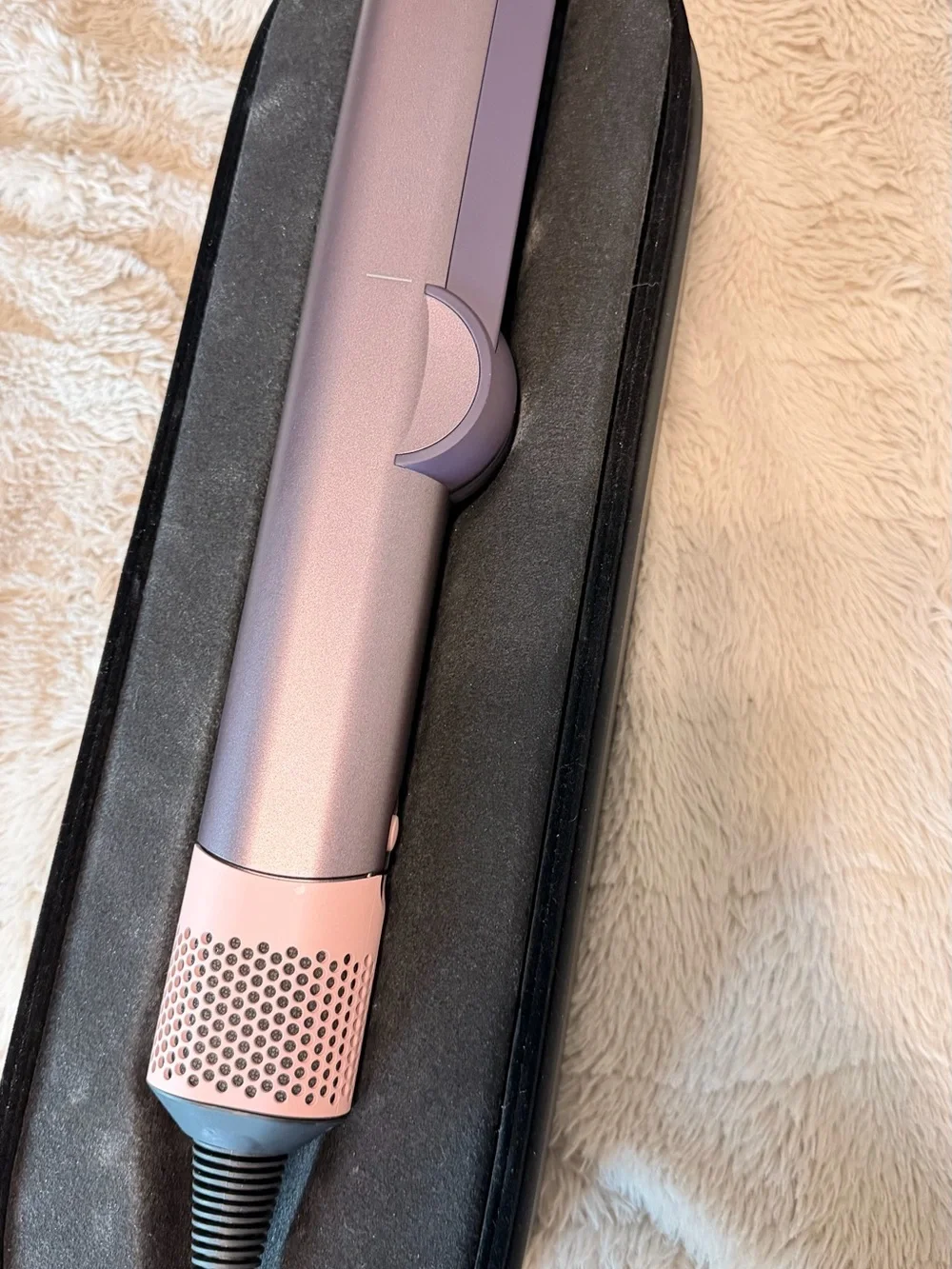 Dyson pink attached purple