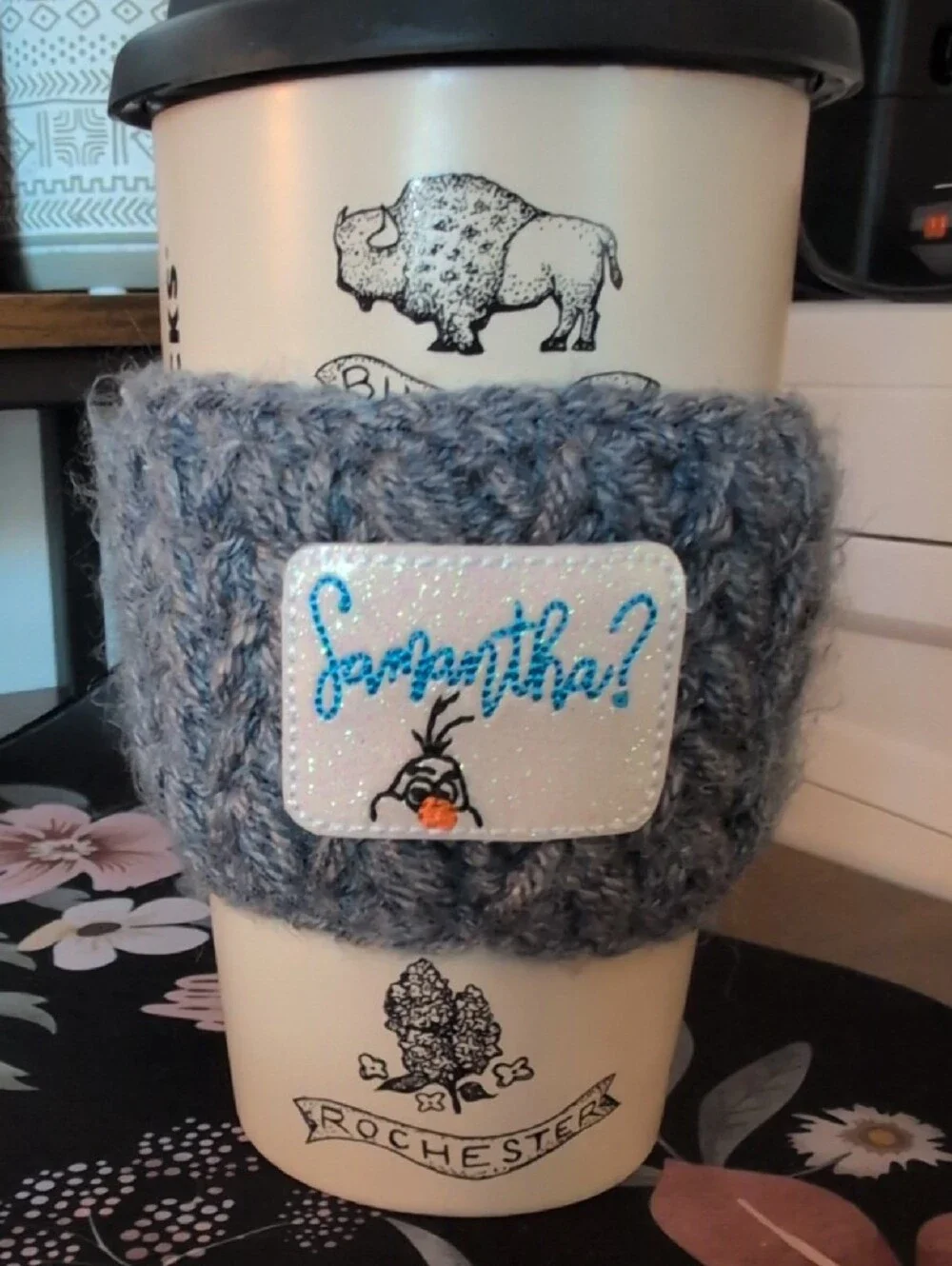 Handmade soft grey
