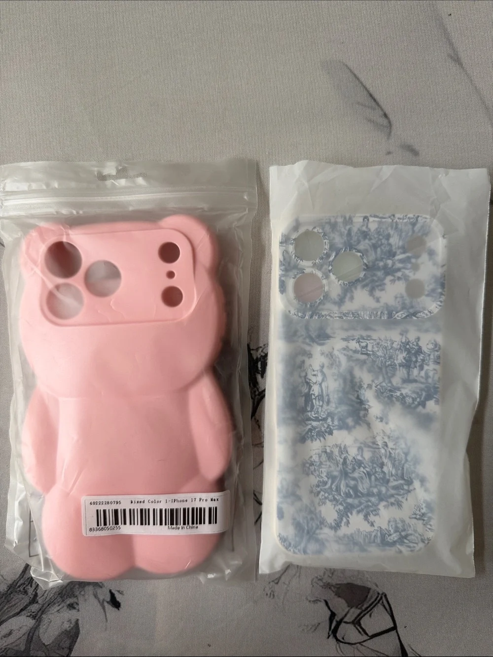 N/A pink bear