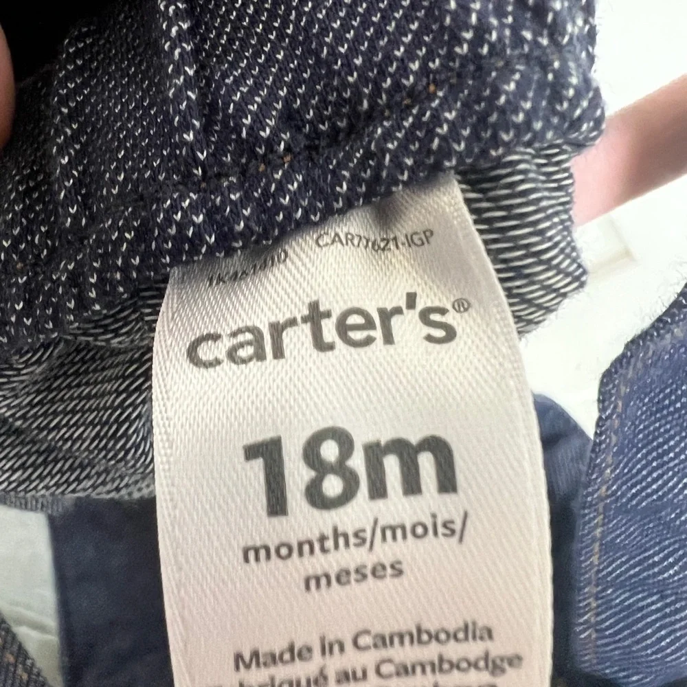 Carters only worn